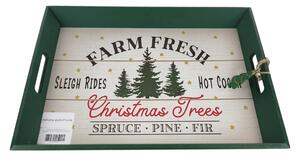 Božićna drvena posuda CHRISTMAS - više specifikacija Varijanta: Farm fresh
