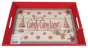 Božićna drvena posuda CHRISTMAS - više specifikacija Varijanta: Candy canelane