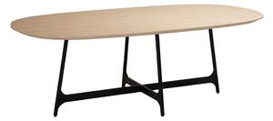 Blagovaonski stol s pločom u dekoru hrasta 110x220 cm Ooid - DAN-FORM Denmark