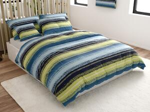 Posteljina od mikrovlakana BLUE STRIPES plava Dimenzije posteljine: 70 x 90 cm | 140 x 200 cm