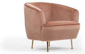 Ružičasta fotelja Piccoli - Artie