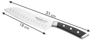 Japanski nož Azza Santoku - Tescoma