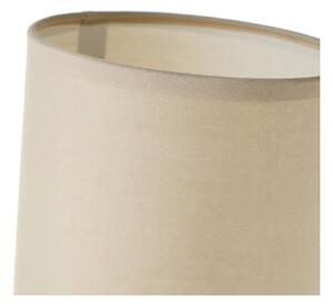 Bež stolna lampa keramička s tekstilnim sjenilom (visina 24,5 cm) – Casa Selección