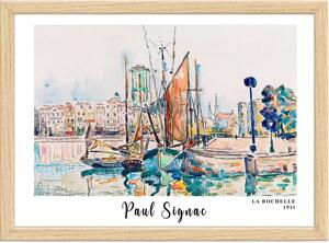 Plakat u okviru 75x55 cm Paul Signac - Wallity