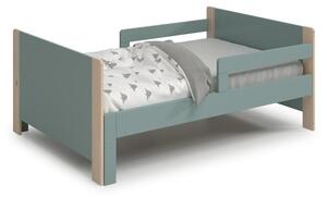 Zeleni/u prirodnoj boji podesivi dječji krevet 90x140/190 cm Willi – Marckeric