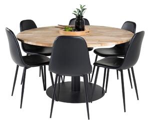 Blagovaonski set Dallas 1736, 75cm, Tikovina