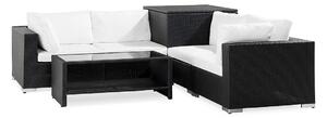 Vrtni namještaj Comfort Garden 1552, Crna, Bijela