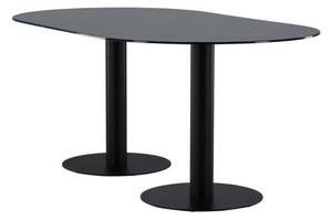 Stol Dallas 2464, Crni mramor, Crna, 74x100cm