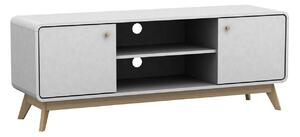 TV stol Elbtena 107, Hrast, Bijela, 53x140x39cm