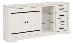 Komoda Rometri 104, Bijela, 80x170x35cm, Bor