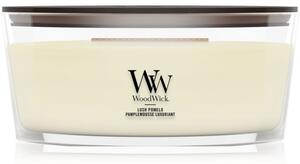 Woodwick Lush Pomelo mirisna svijeća s drvenim fitiljem 453.6 g