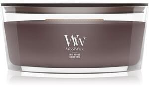 Woodwick Iris Woods mirisna svijeća s drvenim fitiljem 453.6 g