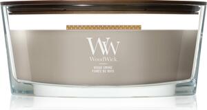 Woodwick Wood Smoke mirisna svijeća s drvenim fitiljem 453.6 g