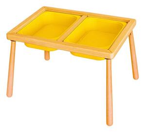 Woody Fashion Dječji stol Table - Yellow
