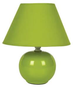 KERAMIČNA STOLNA LAMPA/E14/MAX 35W/BALL/SVJETLOZELENA/MONOCHROME VK/1297/G