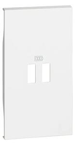LNOW POKROVNA TIPKA PUNJ. USB 2M BIJELA KW12C