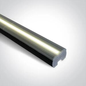 CRNA LINEARNA LED SVJETILJKA CCT 20W PV 230V LINEARNI SUSTAV DM38100A/B/V
