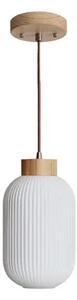 VISILICA White/Wood. E27. Max. 20W. (LED). IP20 VK/03328/PE/NW