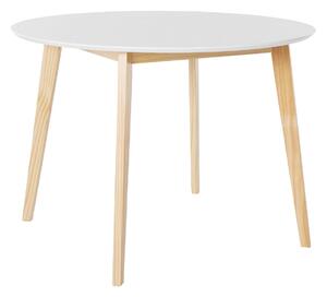 Stol Denton 585, Svijetlo smeđa, Bijela, 76cm, Bor