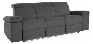 Podesiva sofa Denton 720, Antracit, 98x211x99cm