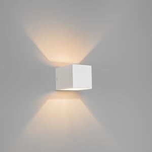 Komplet od 3 moderne zidne svjetiljke bijele boje - Transfer