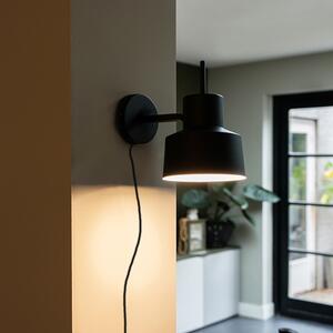Pametna zidna svjetiljka crna uklj. WiFi A60 - Chappie