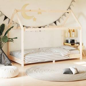 VidaXL Okvir za dječji krevet od masivne borovine 80 x 160 cm