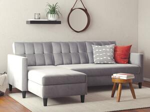 Kutna garnitura Tulsa 538, Svijetlo siva, 82.5x213.5x153.5cm
