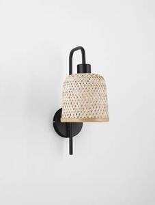 INTRA ZIDNA LAMPA E27/12W/NATURAL & BLACK NL9001088
