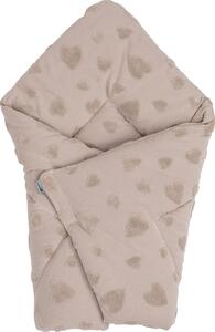 BUBABA BY FREEON dekica jastuk 65x65 srca beige
