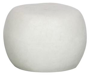 Bijeli okrugao stolić za kavu ø 50 cm Pebble – vtwonen