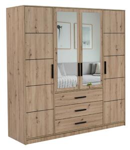 Ormar Honolulu 176, Artisan hrast, 200x196x57.5cm