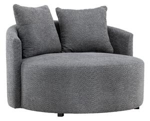 Fotelja Dallas 4225, Siva, 72x120x118cm, Bor
