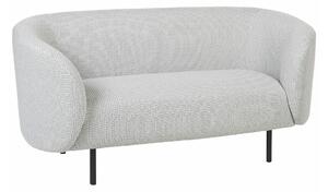 Sofa Berwyn 2042, Crna, Bijela, 79x155x70cm, Eukaliptus