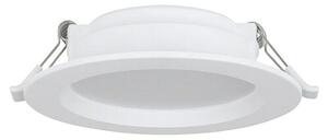 Eglo LED ugradbena svjetiljka, okrugla Idun (7 W, Ø x V: 11,7 x 3,1 cm, Bijela, Bijela, Neutralno bijelo)