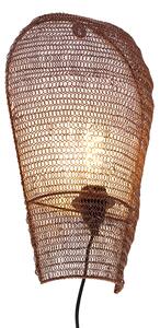 Orijentalna zidna lampa bronca 45 cm - Nidum