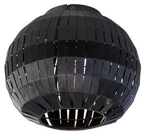 Moderna stropna lampa crna 26 cm - Zoë