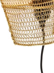 Orijentalna zidna lampa zlatna 35 cm - Nidum