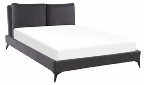 Krevet Berwyn 422, Tamno sivo, 98x175cm, Eukaliptus, Topola