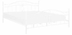 Krevet Berwyn 441, Bijela, 108x148cm, Topola