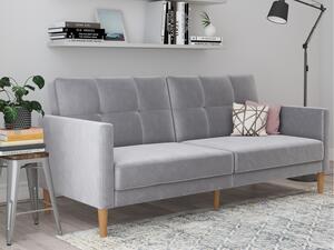 Kauč na razvlačenje Denton 1178, Svijetlo siva, 82x207x82cm