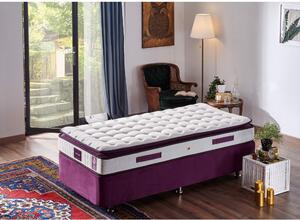 Woody Fashion Madrac, Bijela boja Ljubičasta, Purple 90x190 cm Single Size Padded Soft Mattress