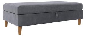 Meka klupa Denton 1180, Siva, 43x69cm