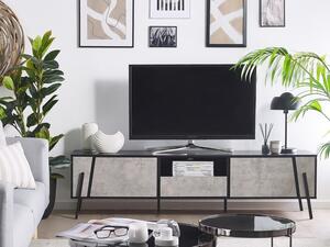 TV stol Berwyn 544, Siva, Crna, 46x177x40cm