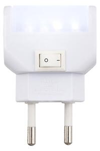 Globo - LED Orijentacijska svjetiljka s prekidačem LED 4xLED/0,24W/13V