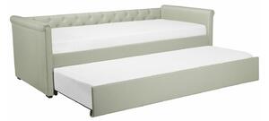 Krevet Berwyn 549, Beige, 75x184cm, Eukaliptus, Kaučuk
