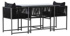 Balkonska garnitura Dallas 4737Tkanina, Metal