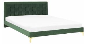 Krevet Berwyn 639, Zelena, 97x147cm, Bor