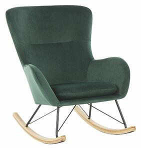 Stolica za ljuljanje Berwyn 751, Zelena, 97x71x90cm