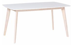 Stol Berwyn 925, Svijetlo drvo, Bijela, 75x90cm